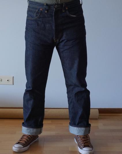 Fade Friday - LVC 1944 501xx (7 Years, 1 Month, 4 Washes)