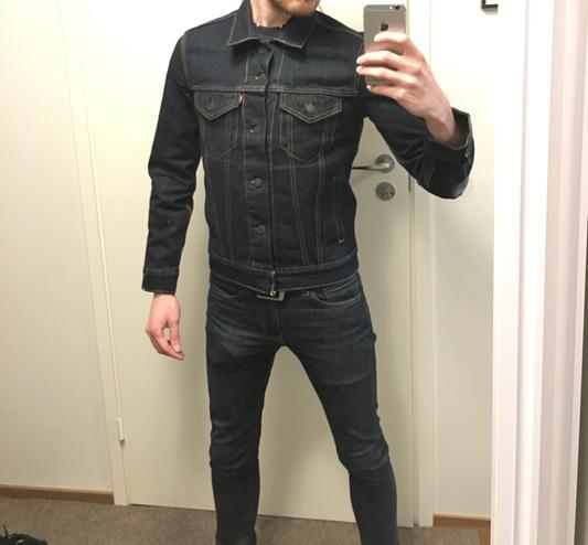 Levis hot sale jacket sizing